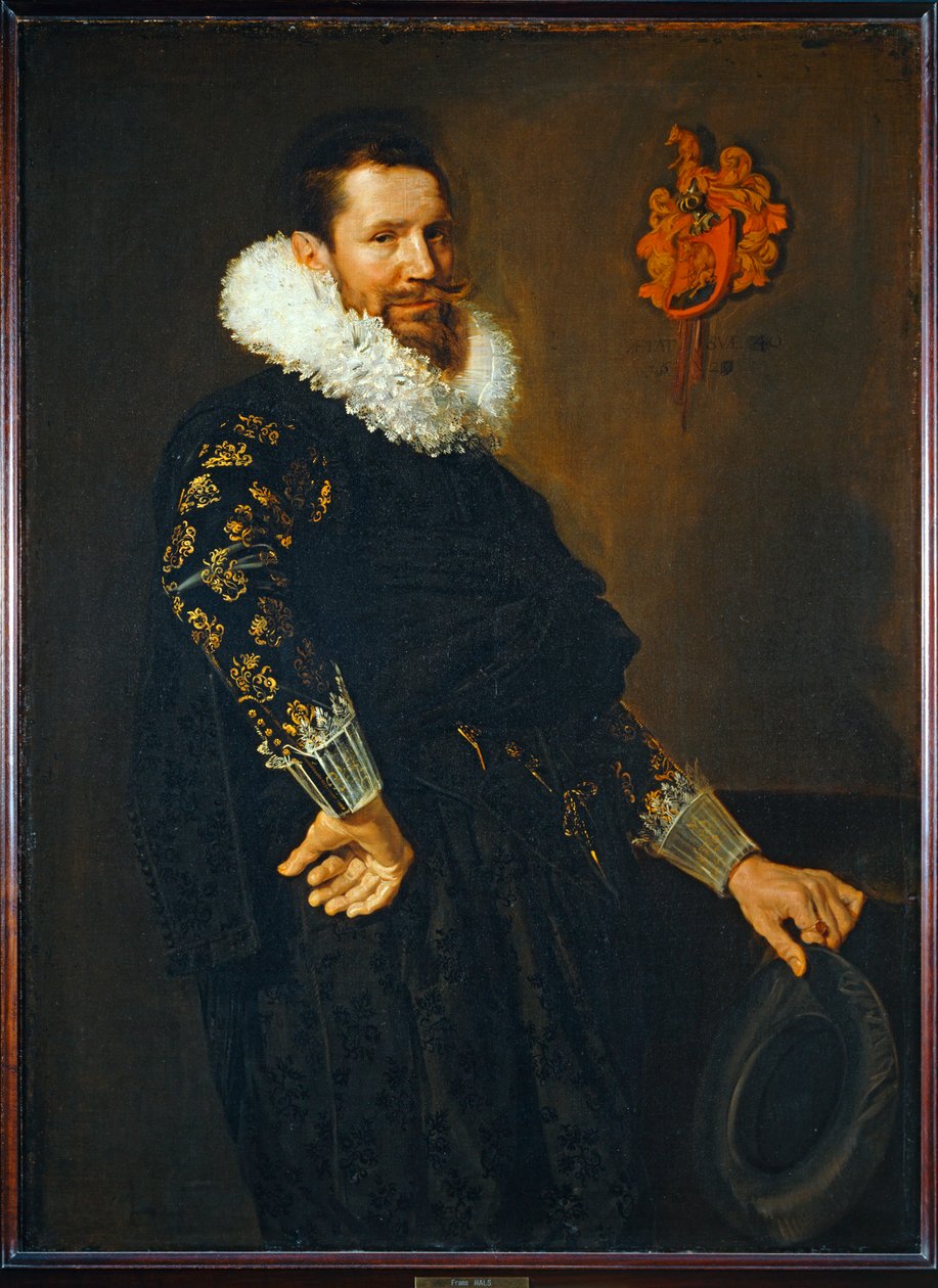 Paulus van Beresteyn, homme de loi à Haarlem. 1619 - Paulus van Beresteyn, právník v Harlemu. 1619 ... od Frans (School of) Hals