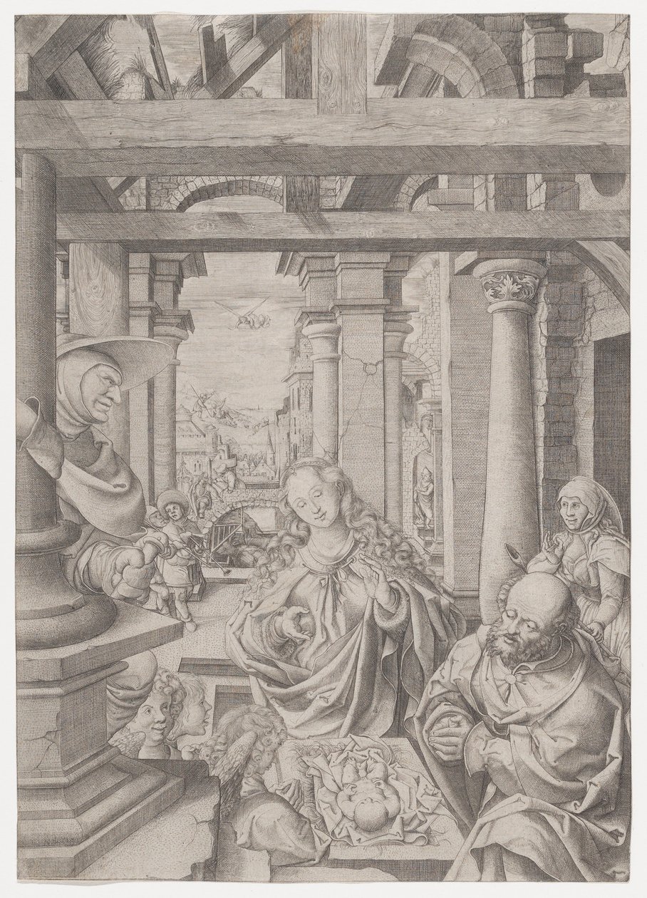 Klanění pastýřů, ca. 1522-25. od Frans Crabbe van Espleghem