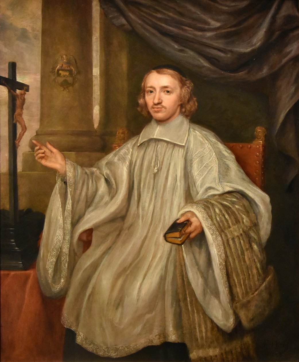 Frans Denys (asi 1610-1670) Portrét duchovního TPF 3-09-2019 12-18-39 od Frans Denys