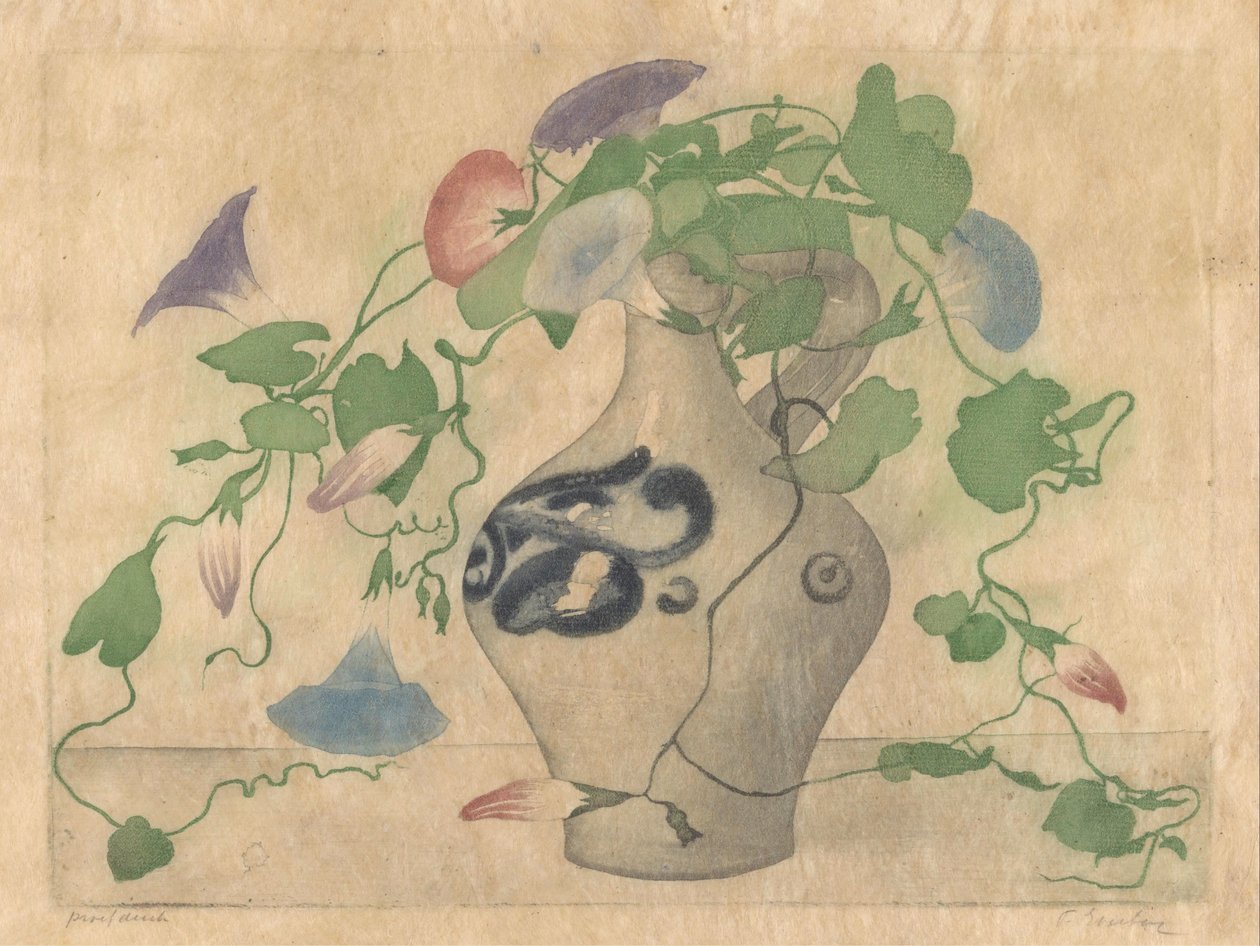 Svlačec v hrnčířském džbánu od Frans Everbag (signed by artist)