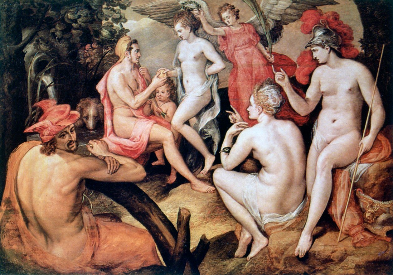 Soud v Paříži, c1550 od Frans Floris