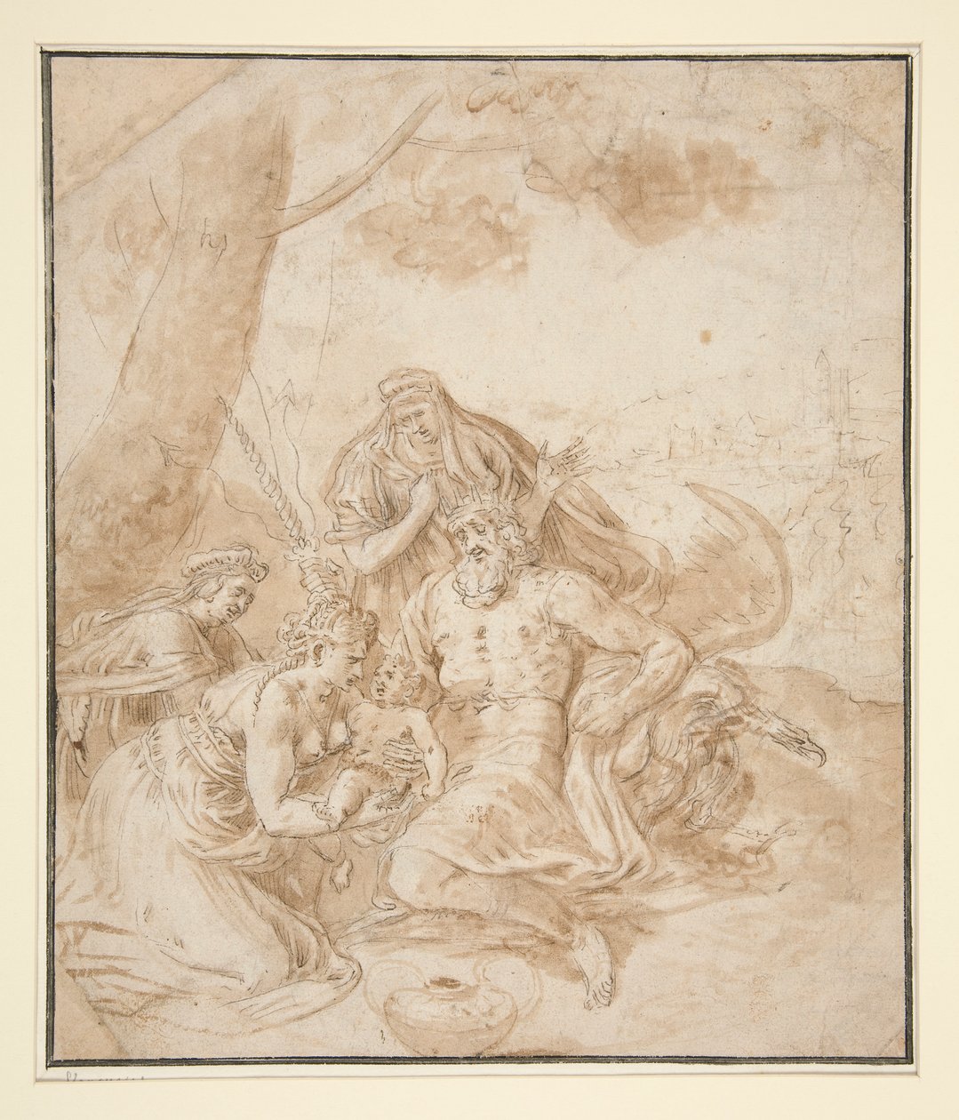 Narození Baccha od Frans Floris the Elder