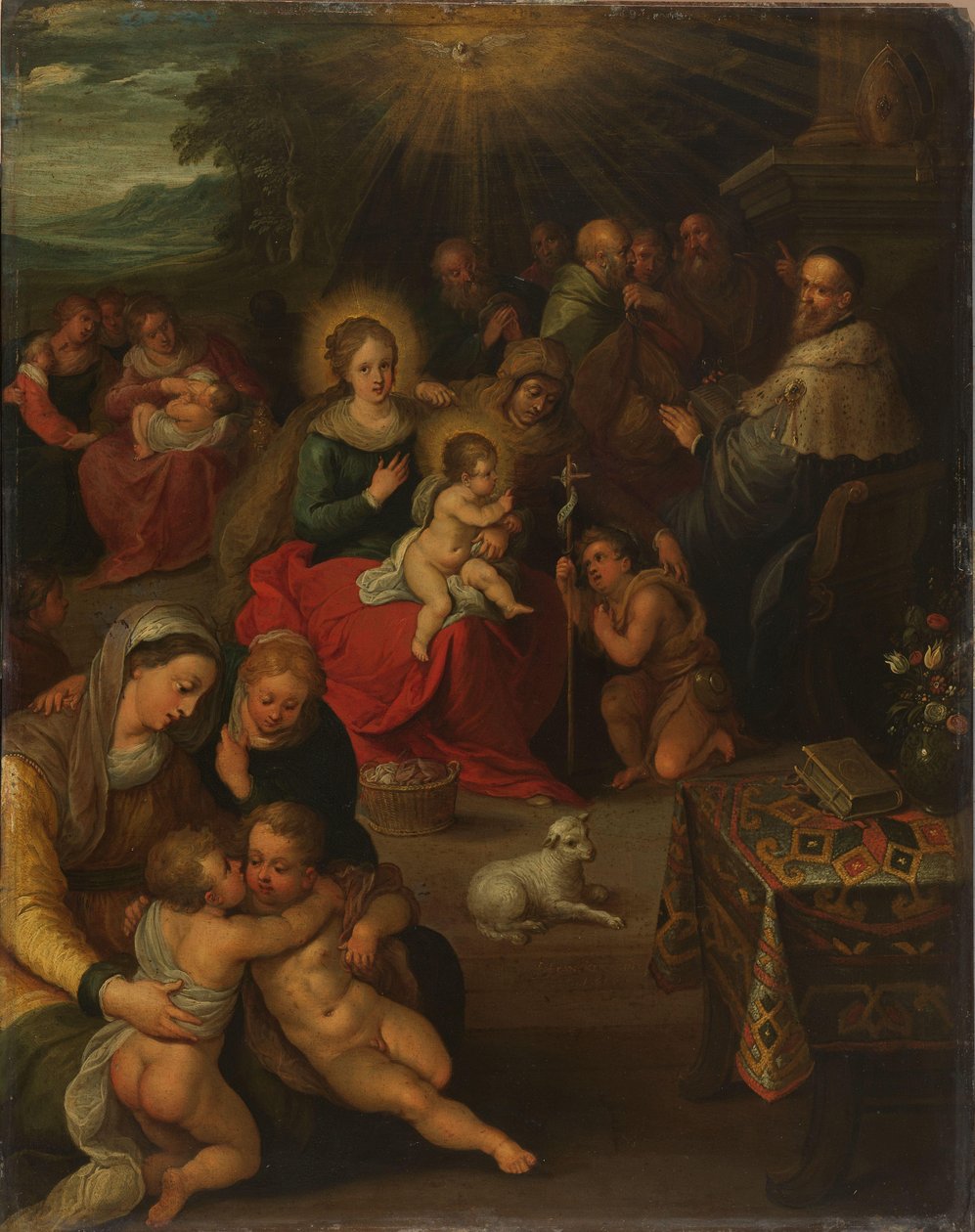 Svaté příbuzenství od Frans Francken (II)