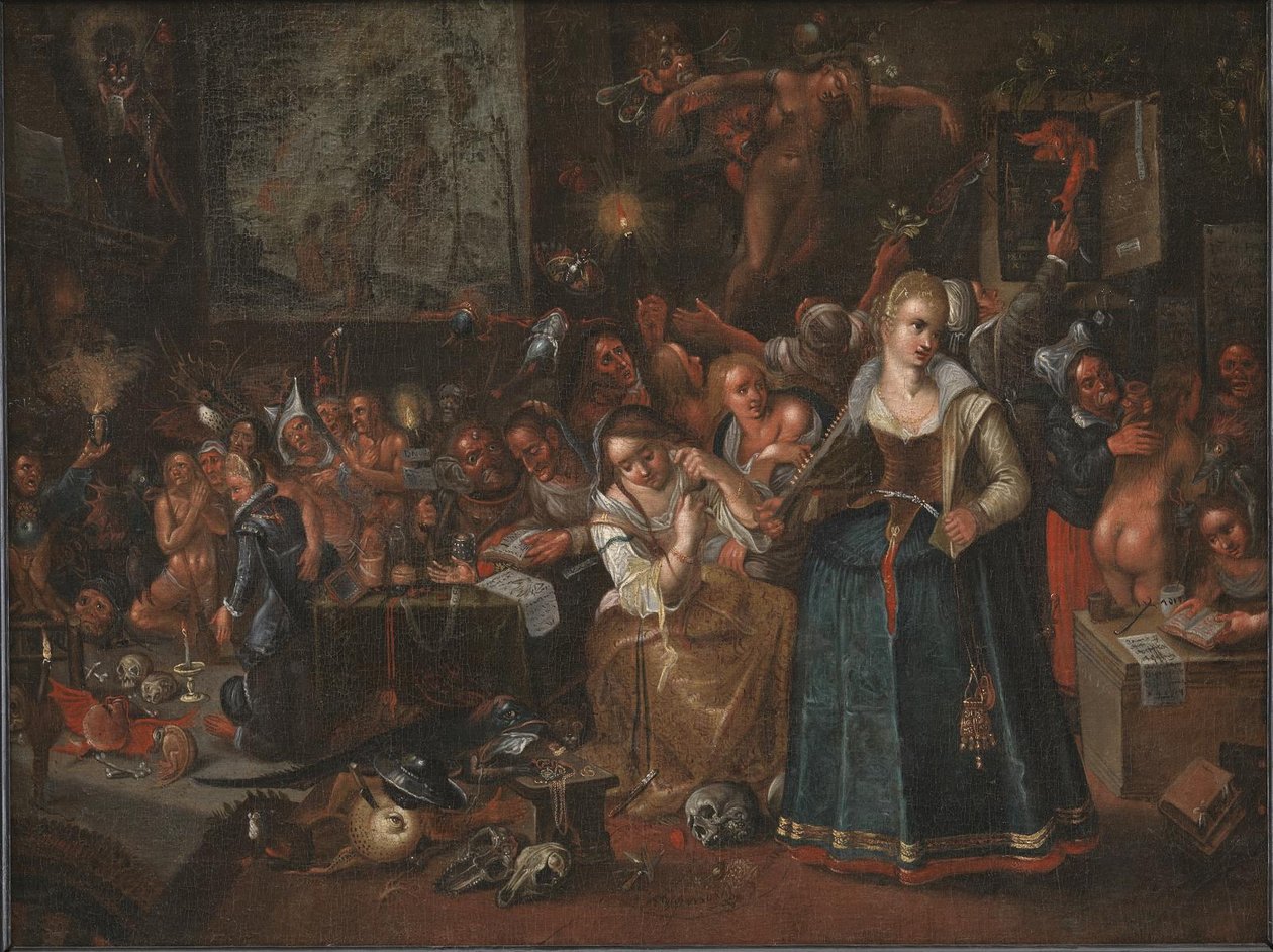 Čarodějnický sabat od Frans Francken d.Y.