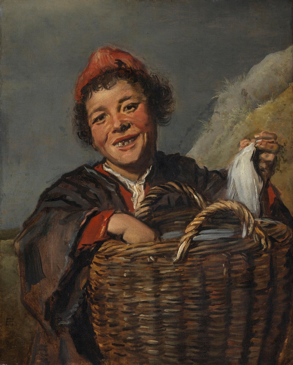 Rybářský chlapec od Frans Hals