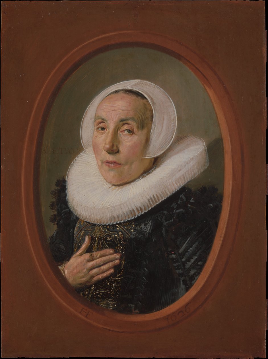 Anna van der Aar (narozena 1576/77, zemřela po roce 1626) od Frans Hals