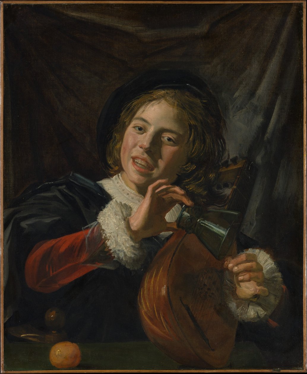 Chlapec s loutnou od Frans Hals