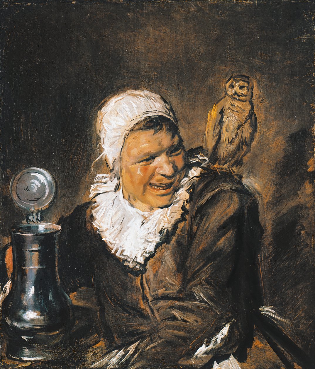 Malle Babbe (čarodějnice z Haarlemu) od Frans Hals