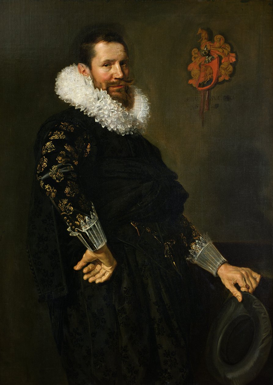 Paulus van Beresteyn (1588-1636) kolem 1619-20 od Frans Hals