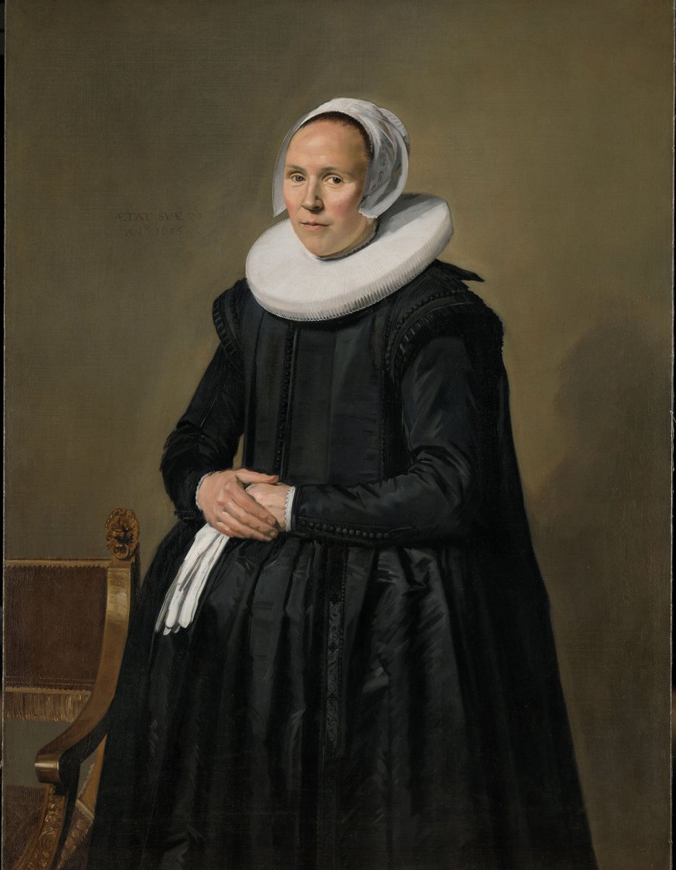 Portrét Feyntje van Steenkiste, 1635 od Frans Hals