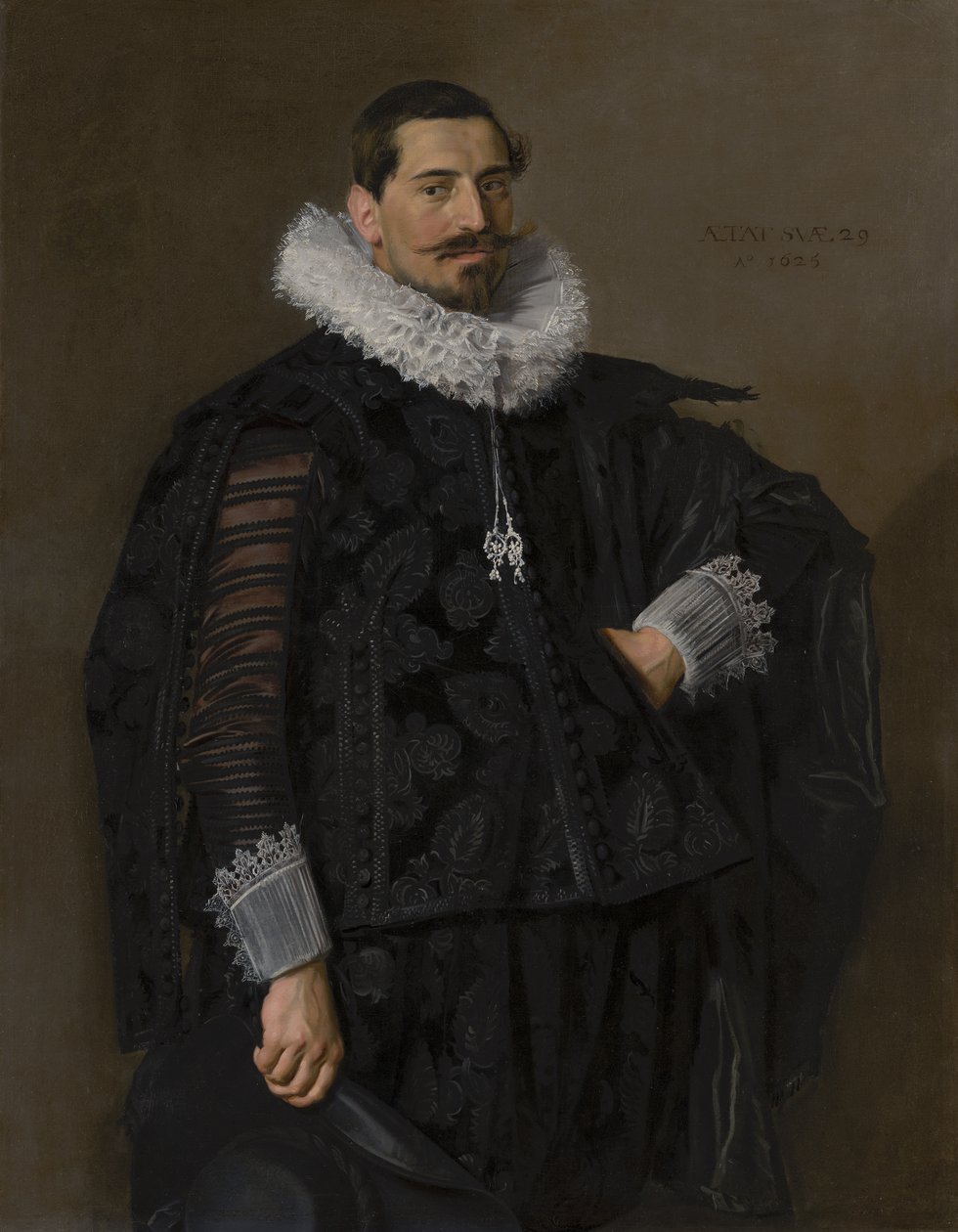 Portrét Jacoba Olycana, 1625 od Frans Hals