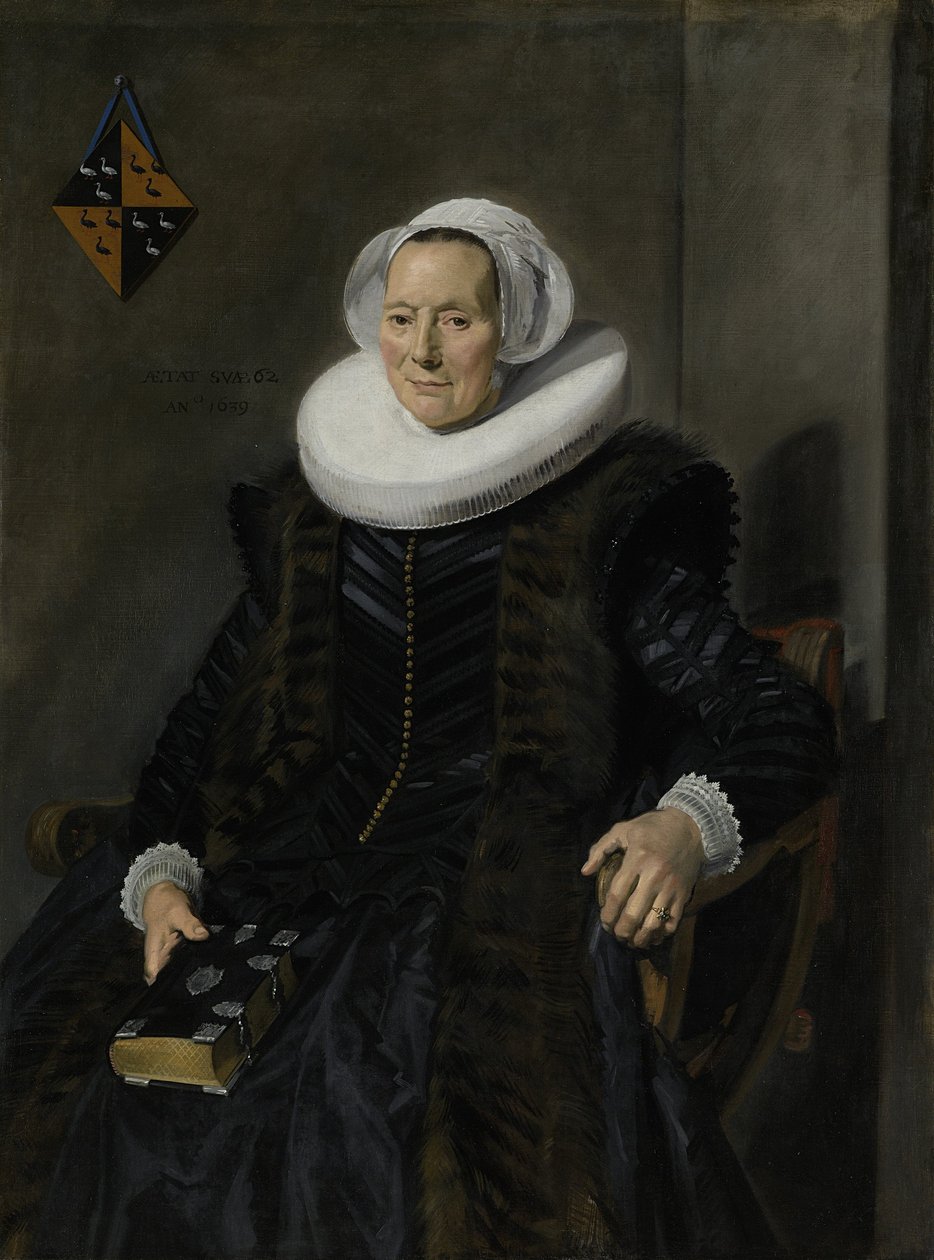 Portrét Maritge Claesdr Vooghtové od Frans Hals