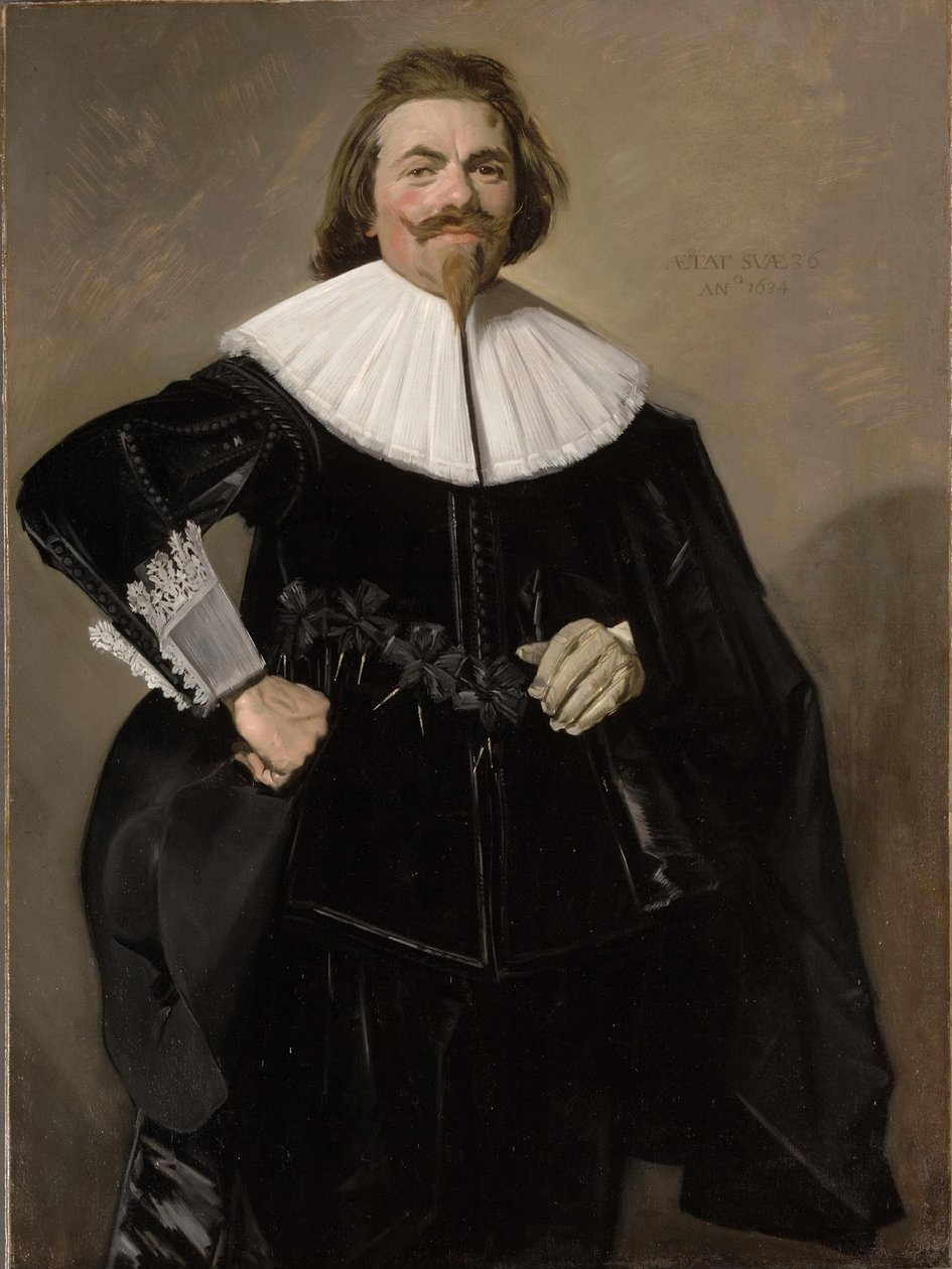 Portrét Tielemana Roostermana od Frans Hals