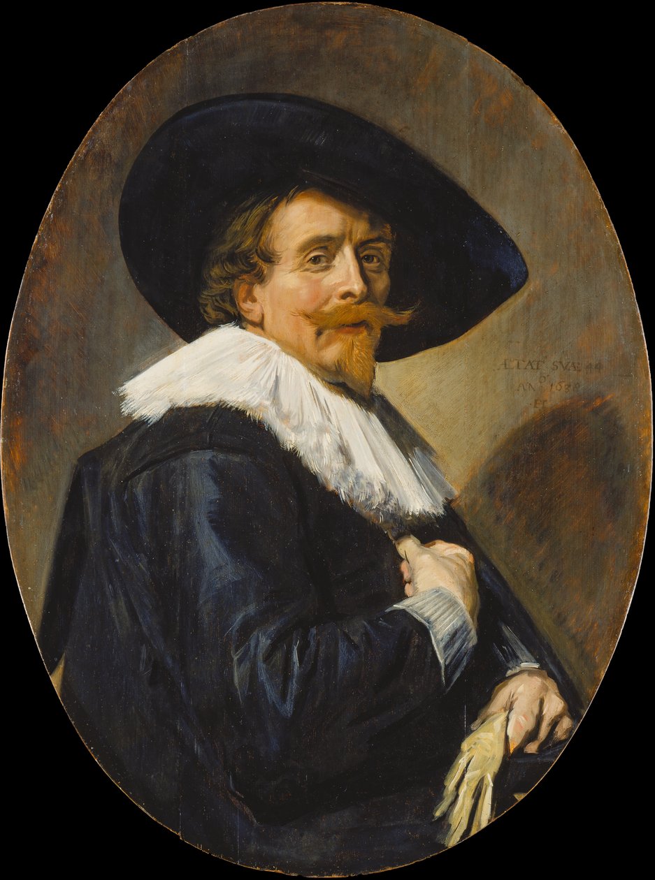 Portrét muže od Frans Hals