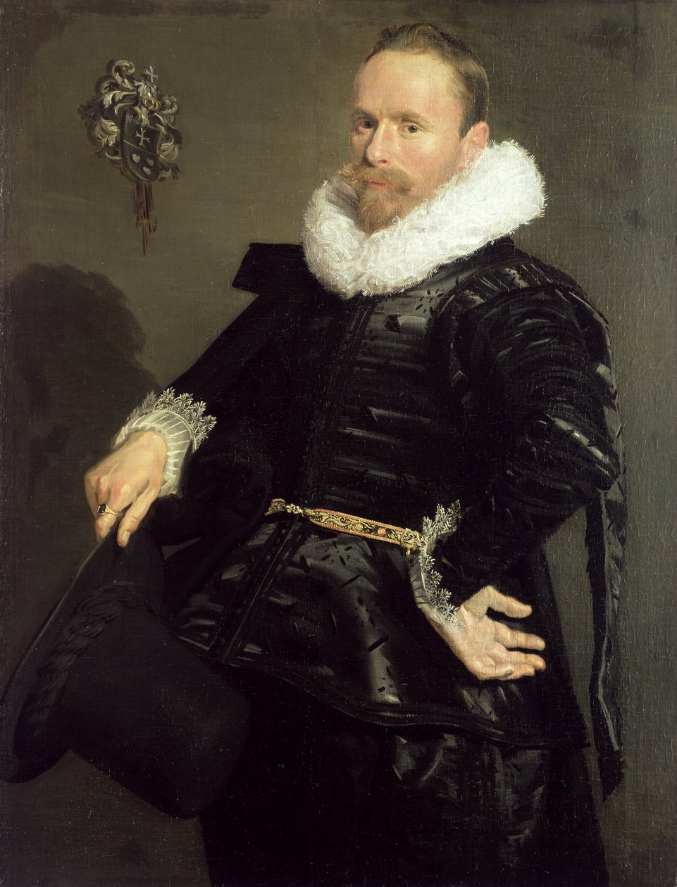 Portrét muže, 1618-20 od Frans Hals