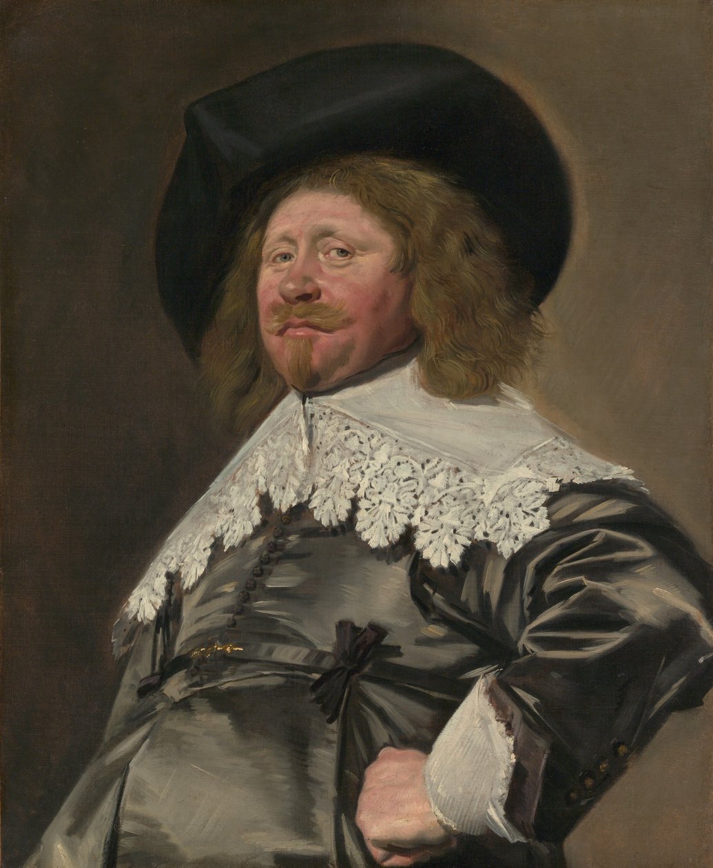 Portrét muže, možná Nicolaes Pietersz Duyst van Voorhout, asi 1636-38. od Frans Hals