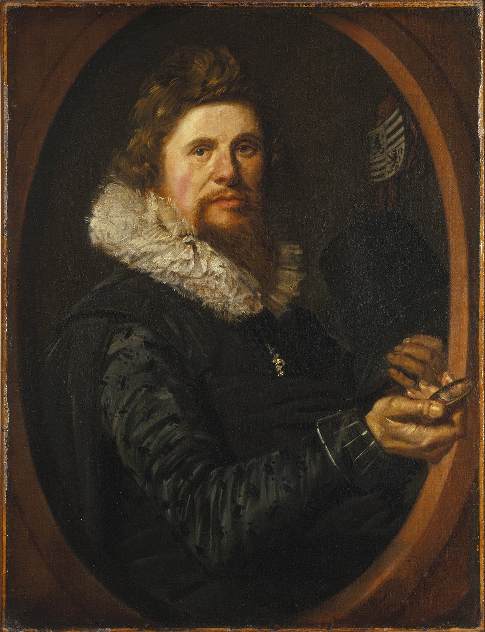Portrét muže, cca 1614-15 od Frans Hals