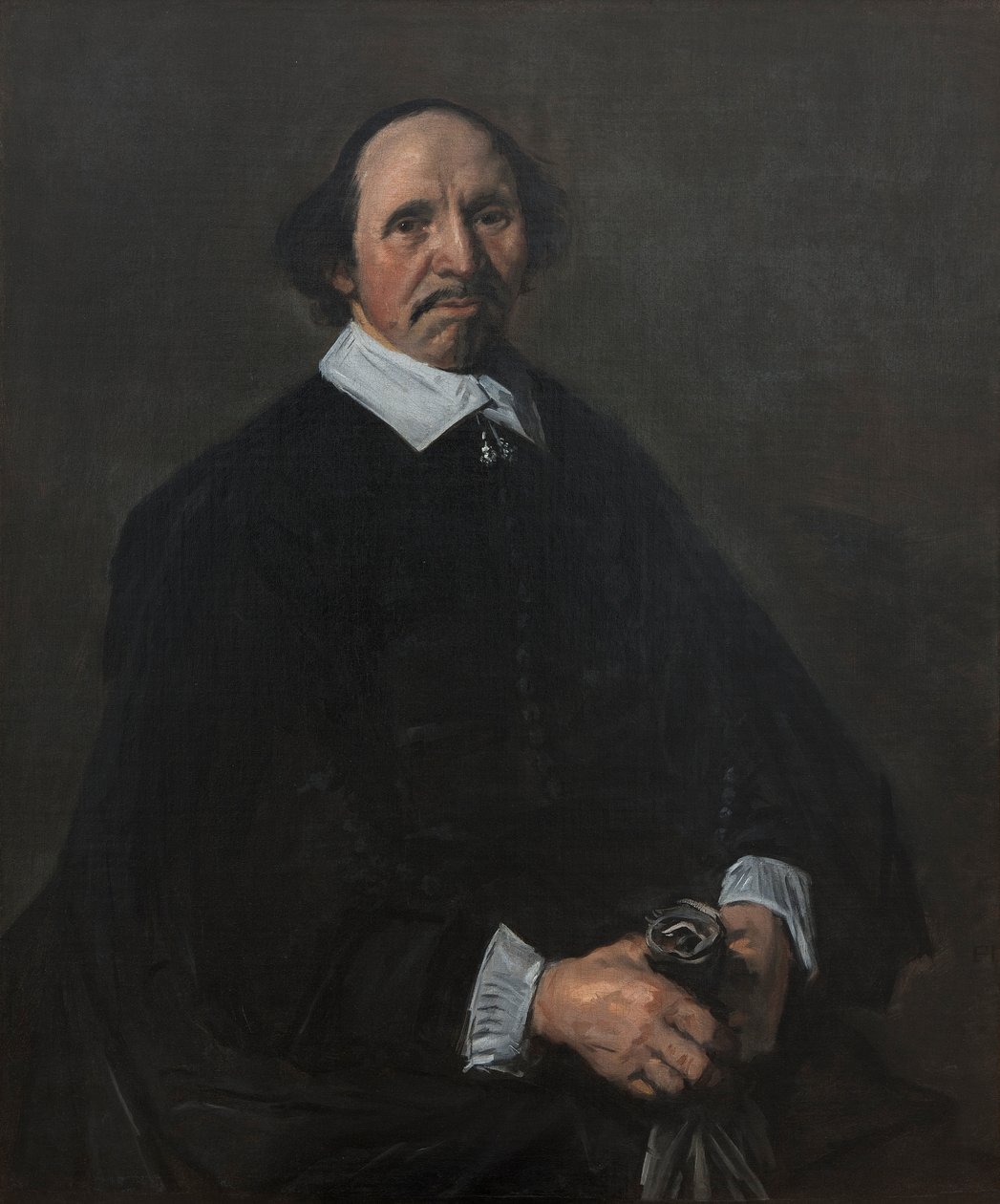 Portrét muže, c. 1655-60 (olej na plátně) od Frans Hals