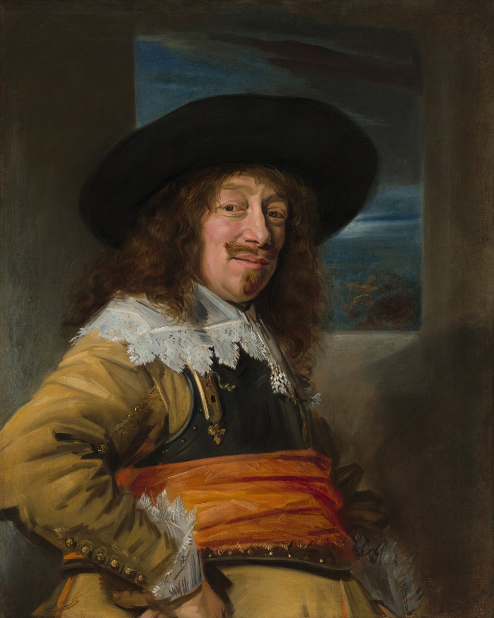 Portrét člena Haarlemské občanské gardy od Frans Hals