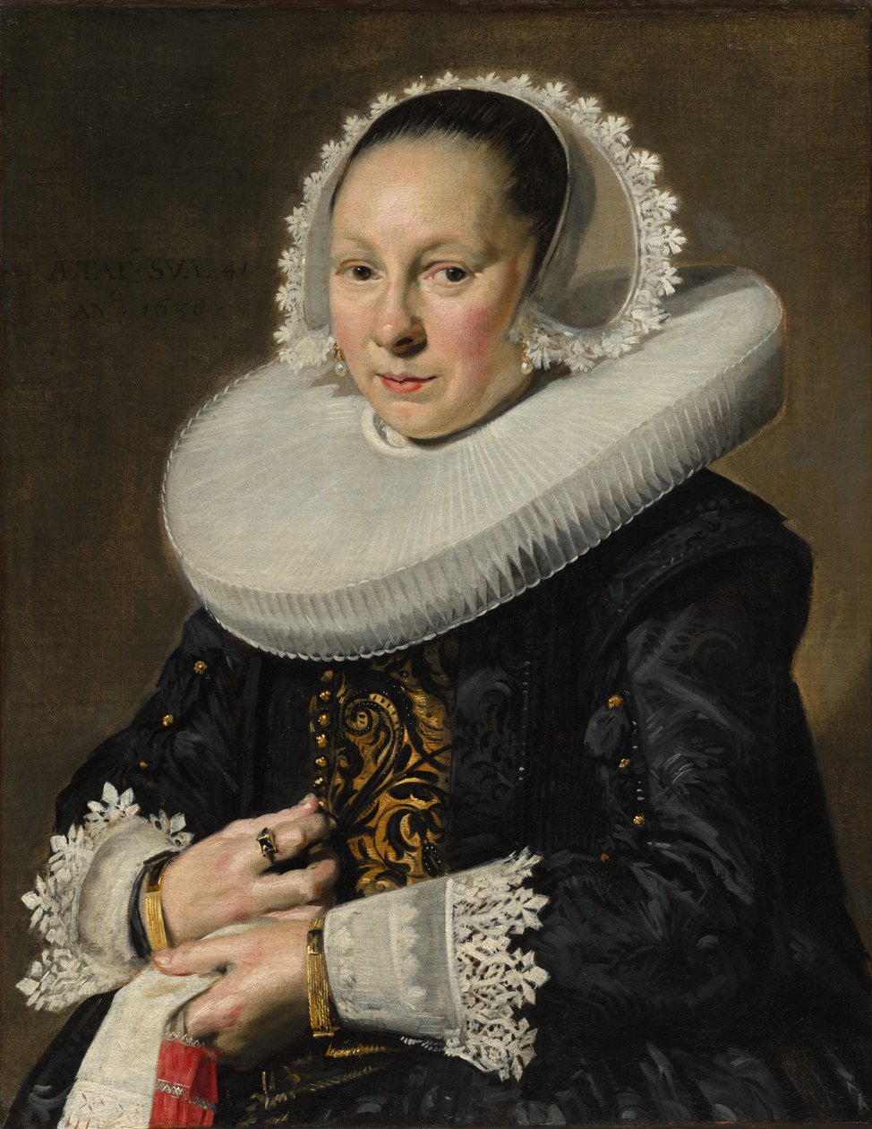 Portrét ženy, pravděpodobně Aeltje Dircksdr. Pater, 1638. od Frans Hals