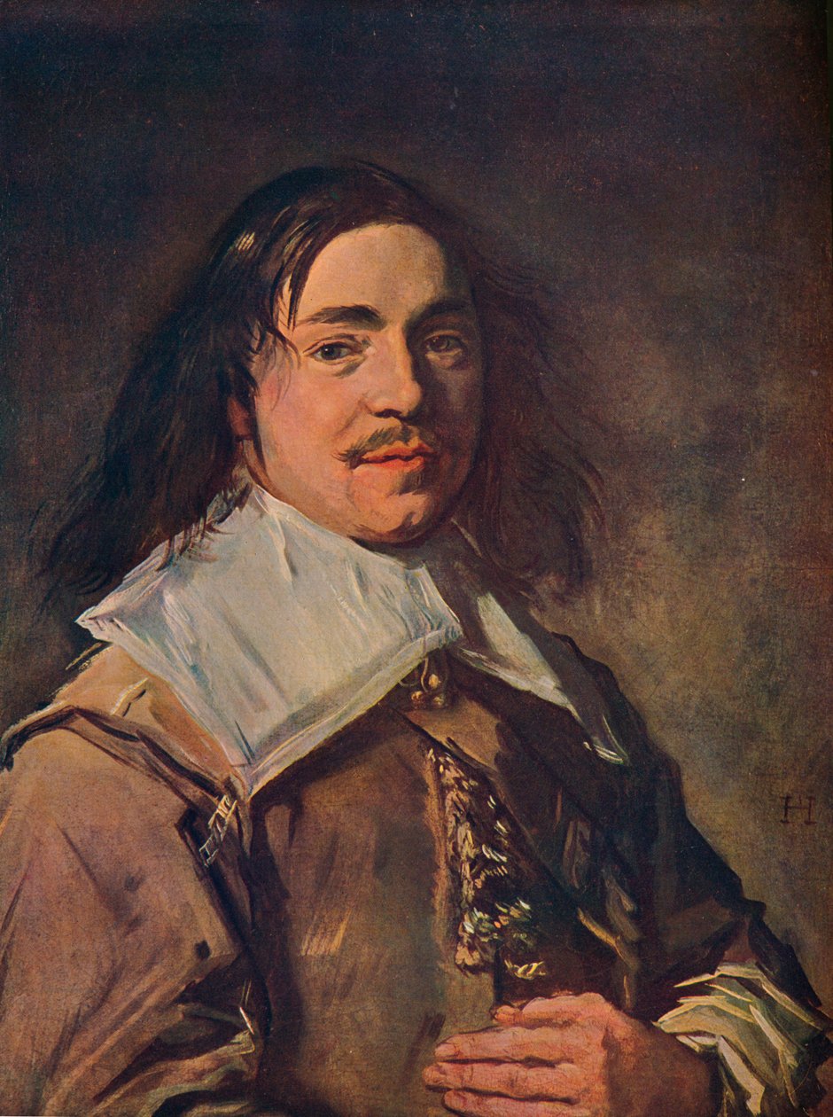 Portrét mladého muže, 1650-55 od Frans Hals