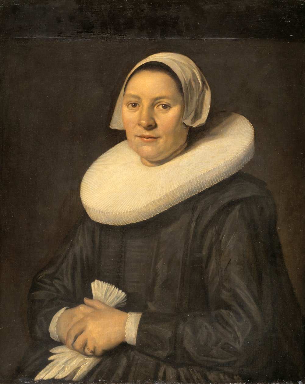 Portrét ženy, c17. století. od Frans Hals