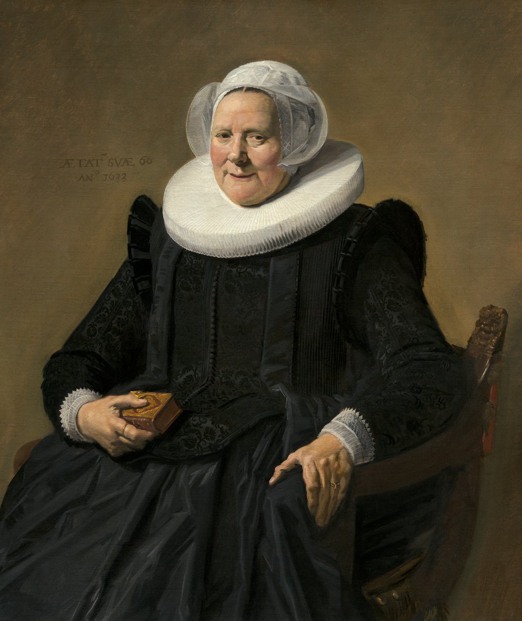 Portrét starší dámy od Frans Hals
