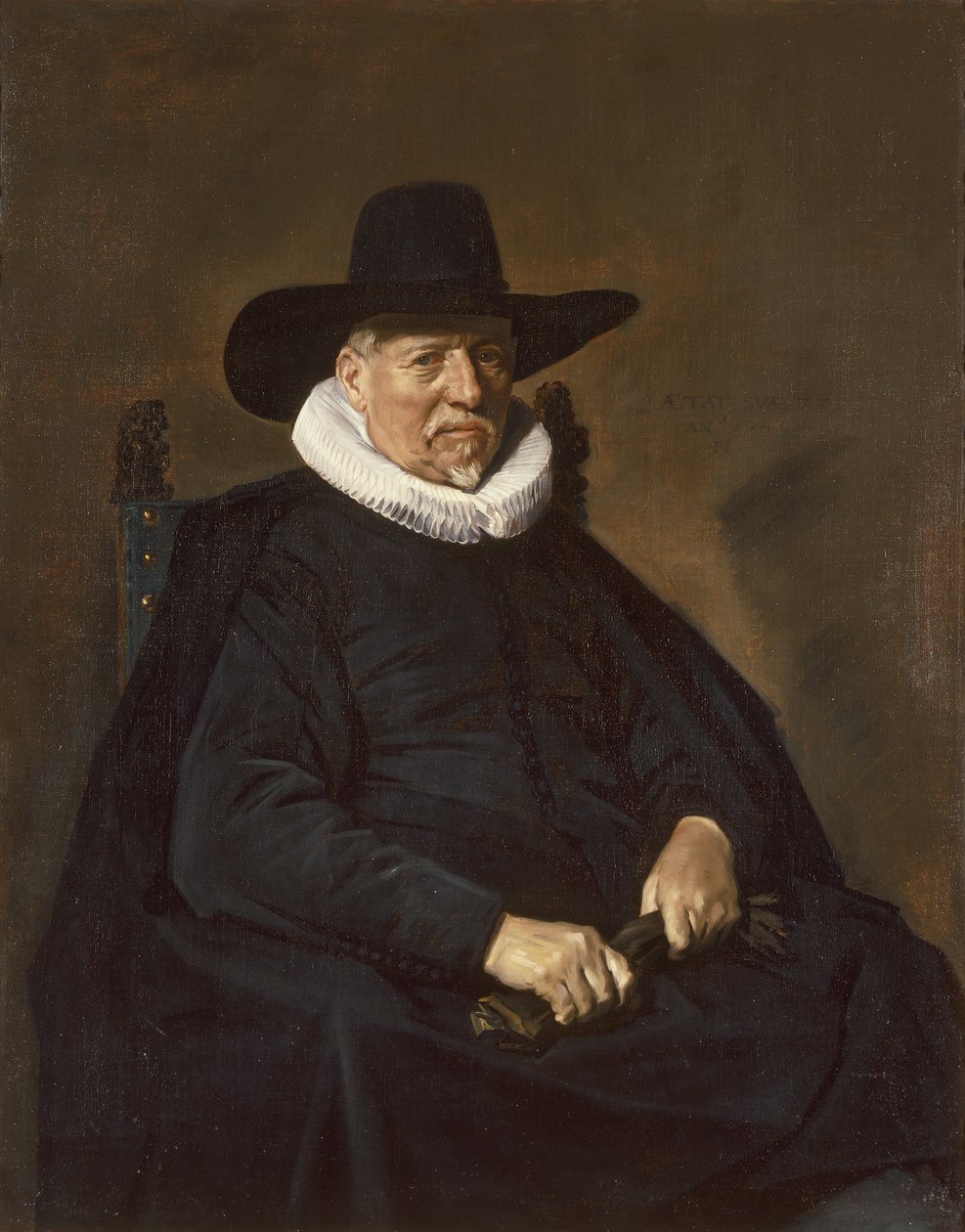 Portrét staršího muže, tradičně nazývaného Heer Bodolphe, 1643 od Frans Hals