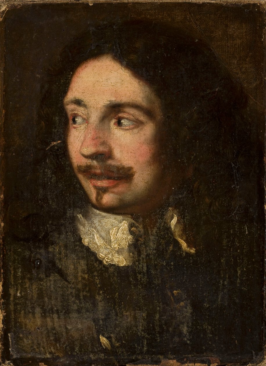 Studie mužského portrétu od Frans Hals
