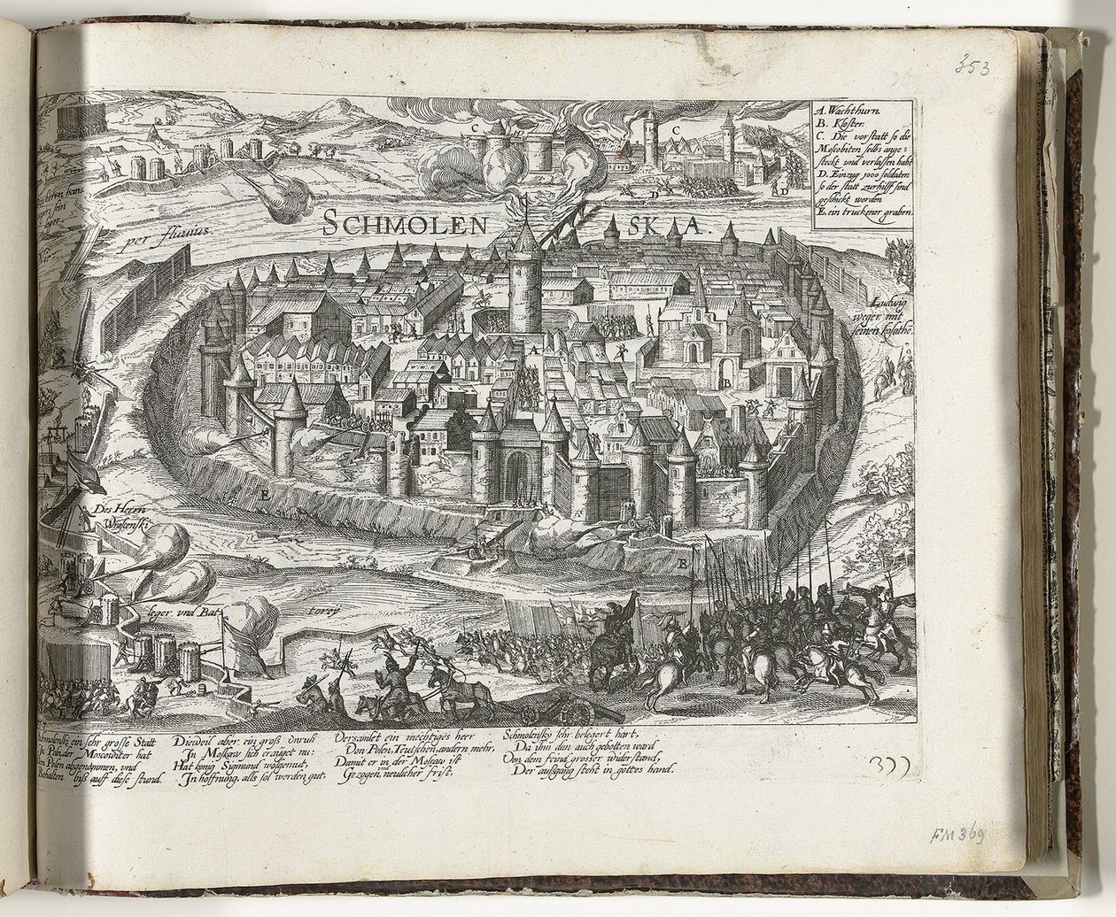 Obléhání Smolenska, 1609-1611, 1612 od Frans Hogenberg