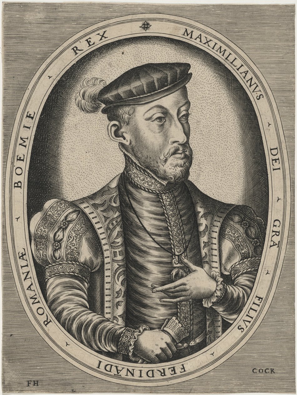 Maximilián II., římský císař od Frans Huys