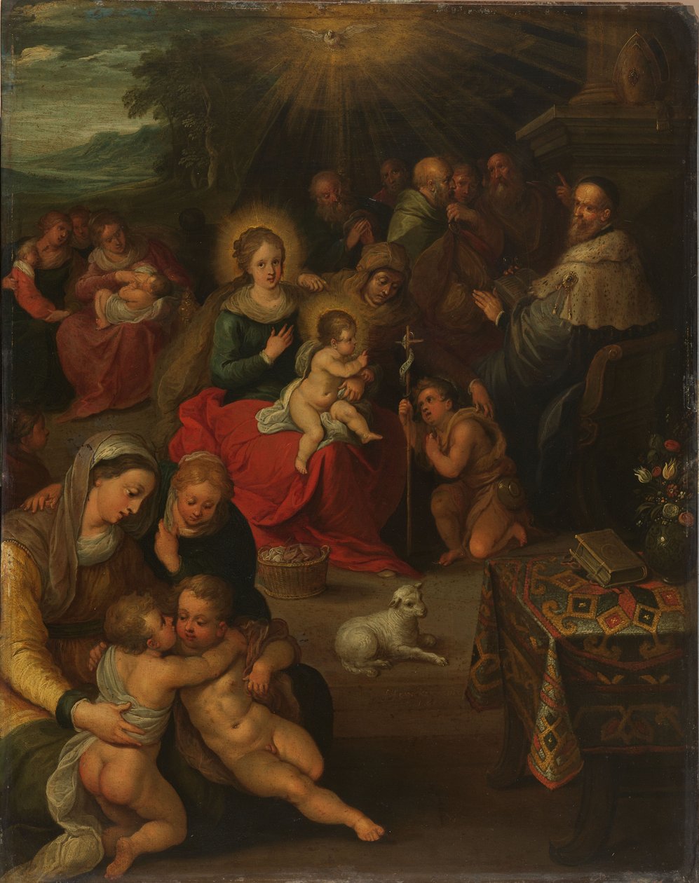 Svaté příbuzenství od Frans II Francken
