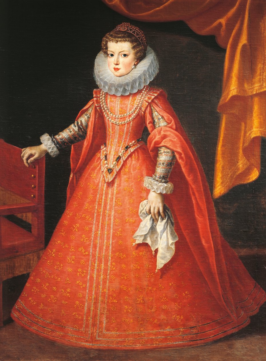 Muotokuva Elizabeth Ranskasta (Versailles od Frans II Pourbus