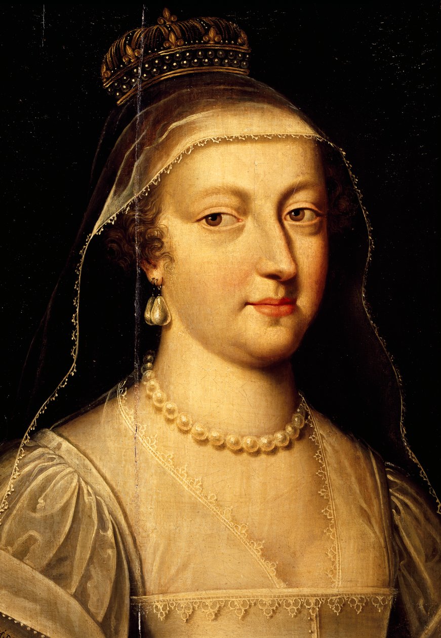 Portrét Marie Anny Rakouské (San Lorenzo de El Escorial od Frans II Pourbus