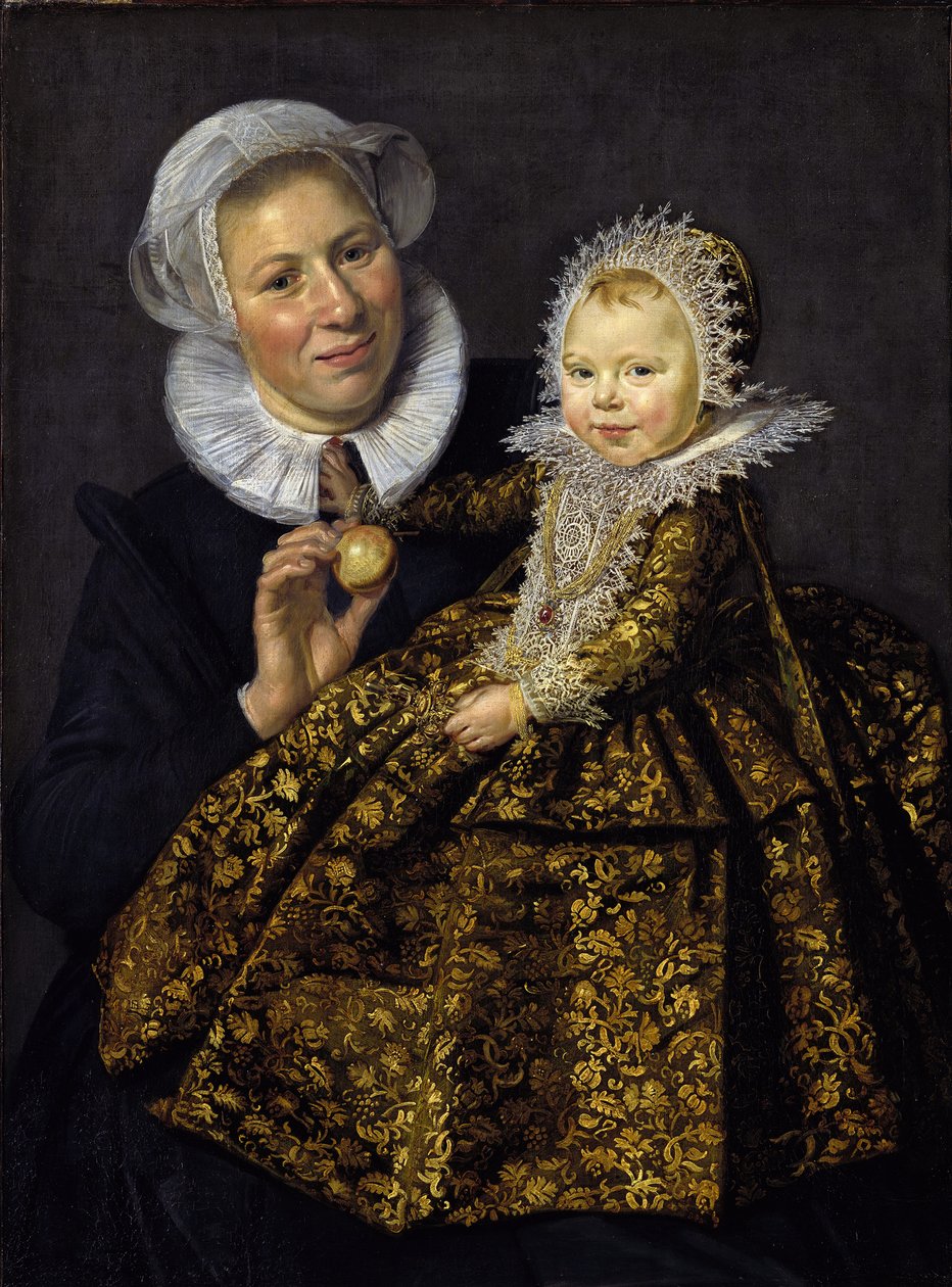 Catharina Hooft se svou sestrou od Frans I Hals
