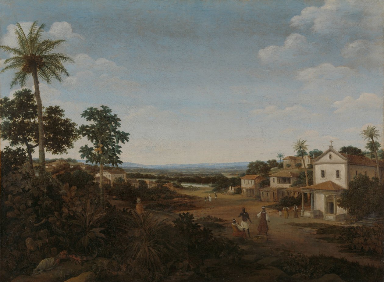 Krajina v Brazílii od Frans Post