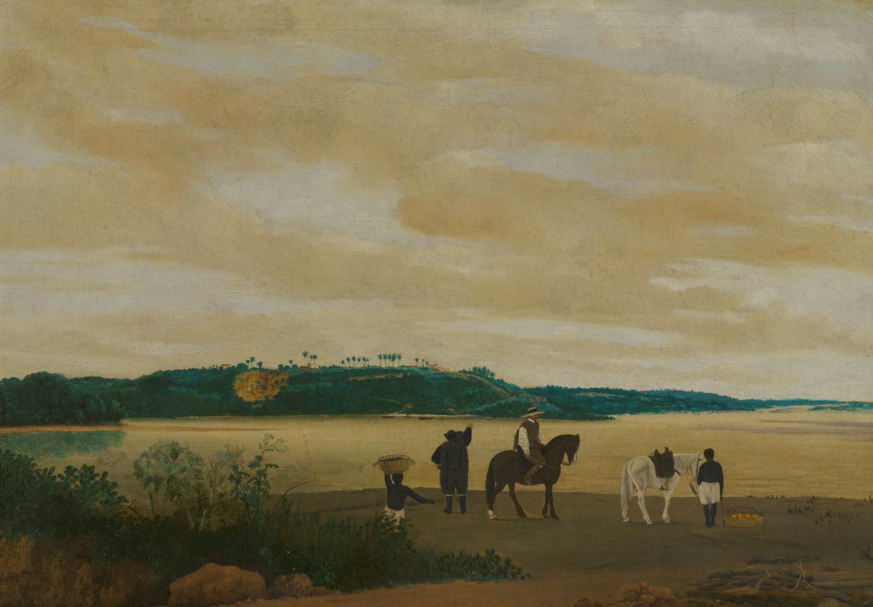 Pohled na ostrov Itamaracá, Brazílie Pohled na ostrov Itamaracá od Frans Post