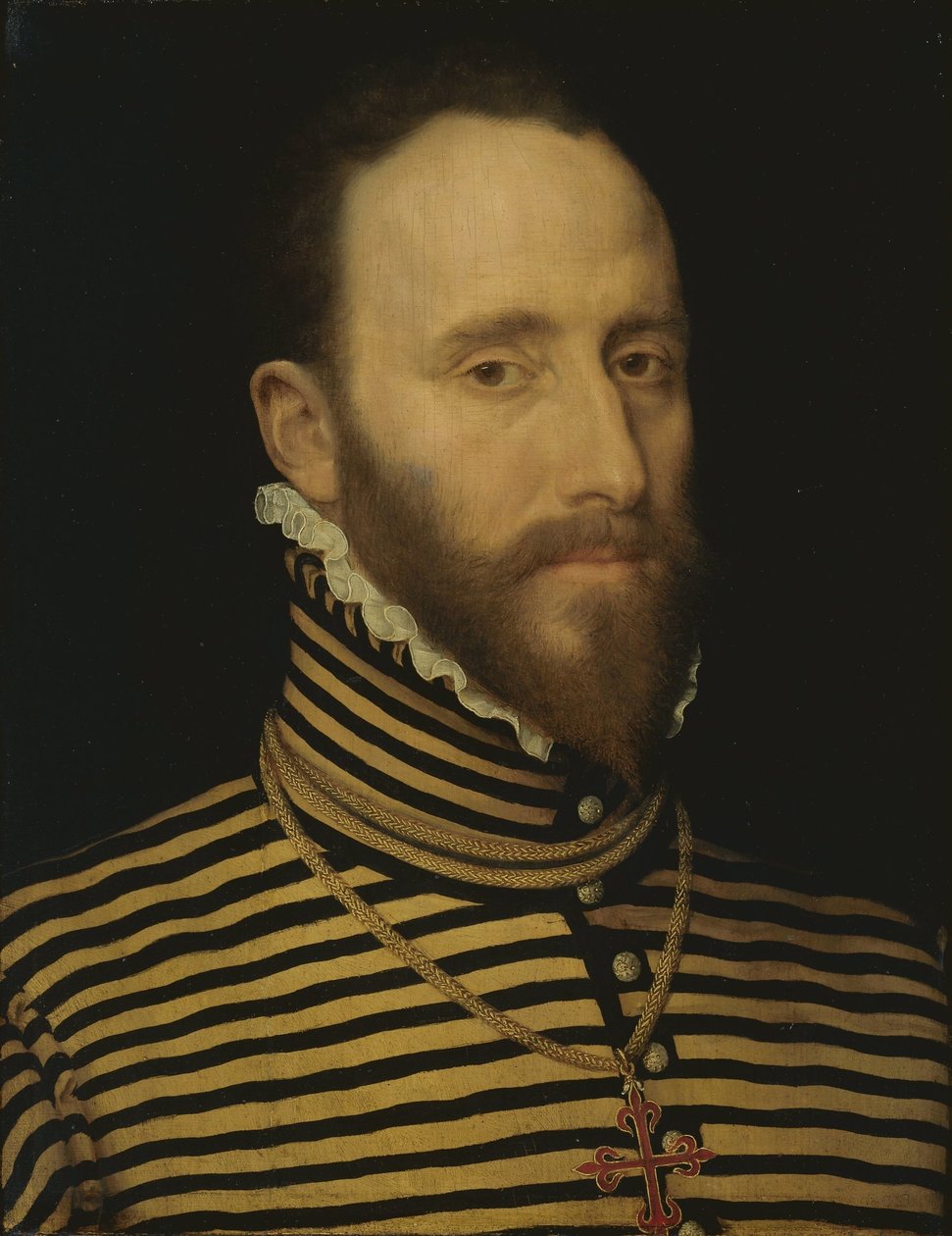 Portrét rytíře řádu Calatrava, pravděpodobně rodu Sorias nebo Soreau (Sorel) od Frans Pourbus (I) (attributed to)