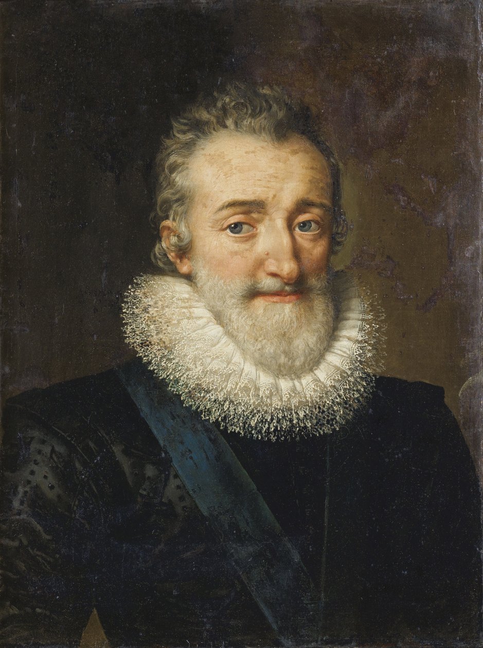 Francouzský král Jindřich IV., 1610 od Frans Pourbus the Younger