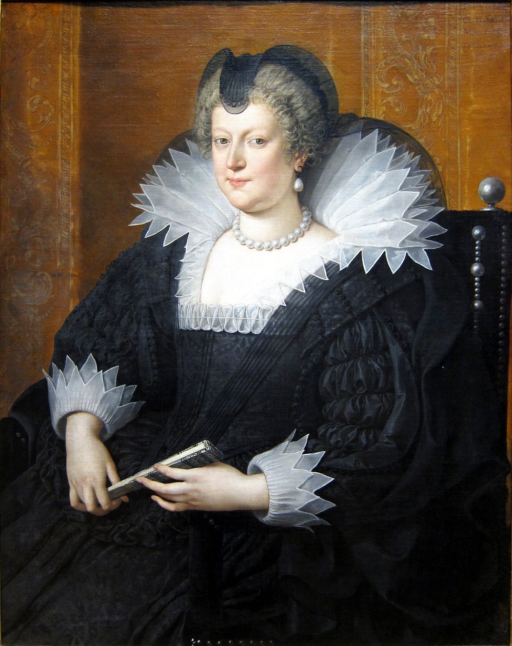 Marie de Médicis od Frans Pourbus the Younger
