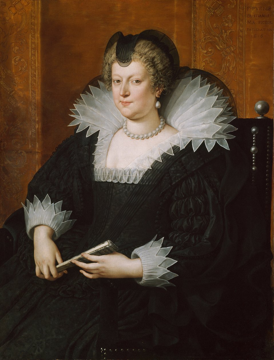 Marie Medicejská od Frans Pourbus the Younger