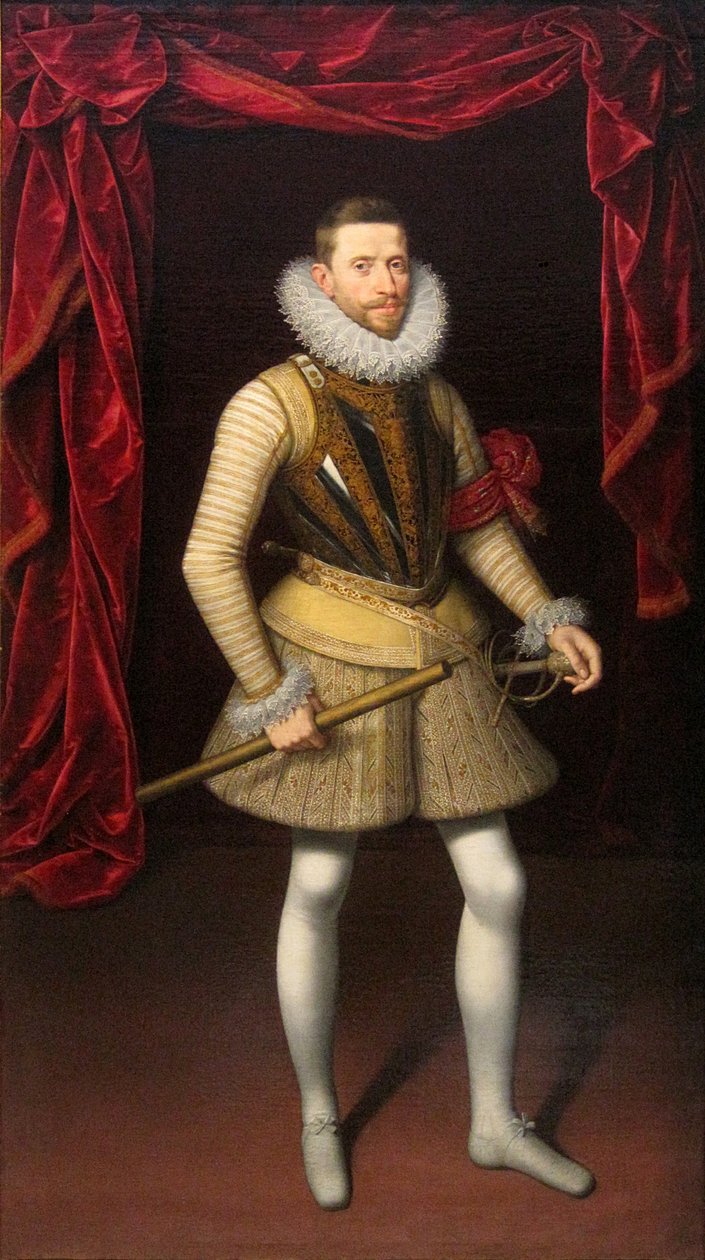 Portrét rakouského arcivévody Alberta VII. od Frans Pourbus the Younger