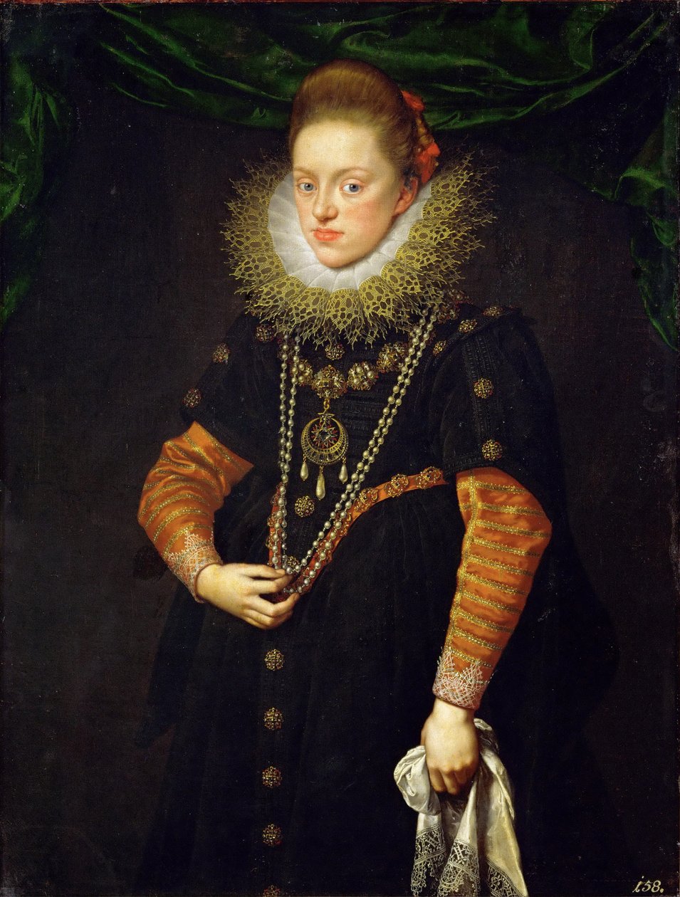 Portrét rakouské Kostnice 15881631, polská královna, cca 1603 od Frans Pourbus the Younger