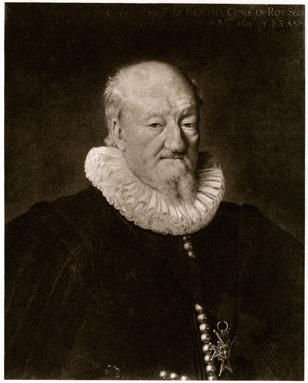 Portrét Martina Ruzé de Beaulieu, 1927. od Frans Pourbus the Younger
