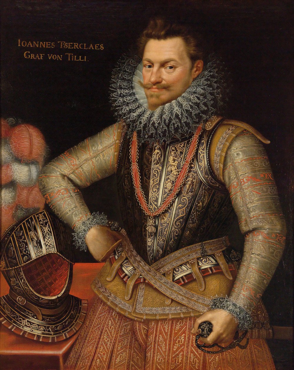 Portrét Philipa Williama, prince z Orange 1554-1618 od Frans Pourbus the Younger