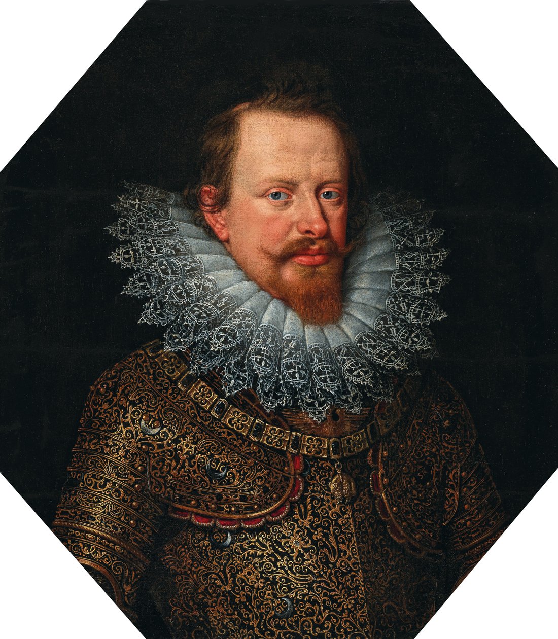 Portrét Vincenza Gonzagy 1562-1612, vévody z Mantovy, počátek 17. od Frans Pourbus the Younger