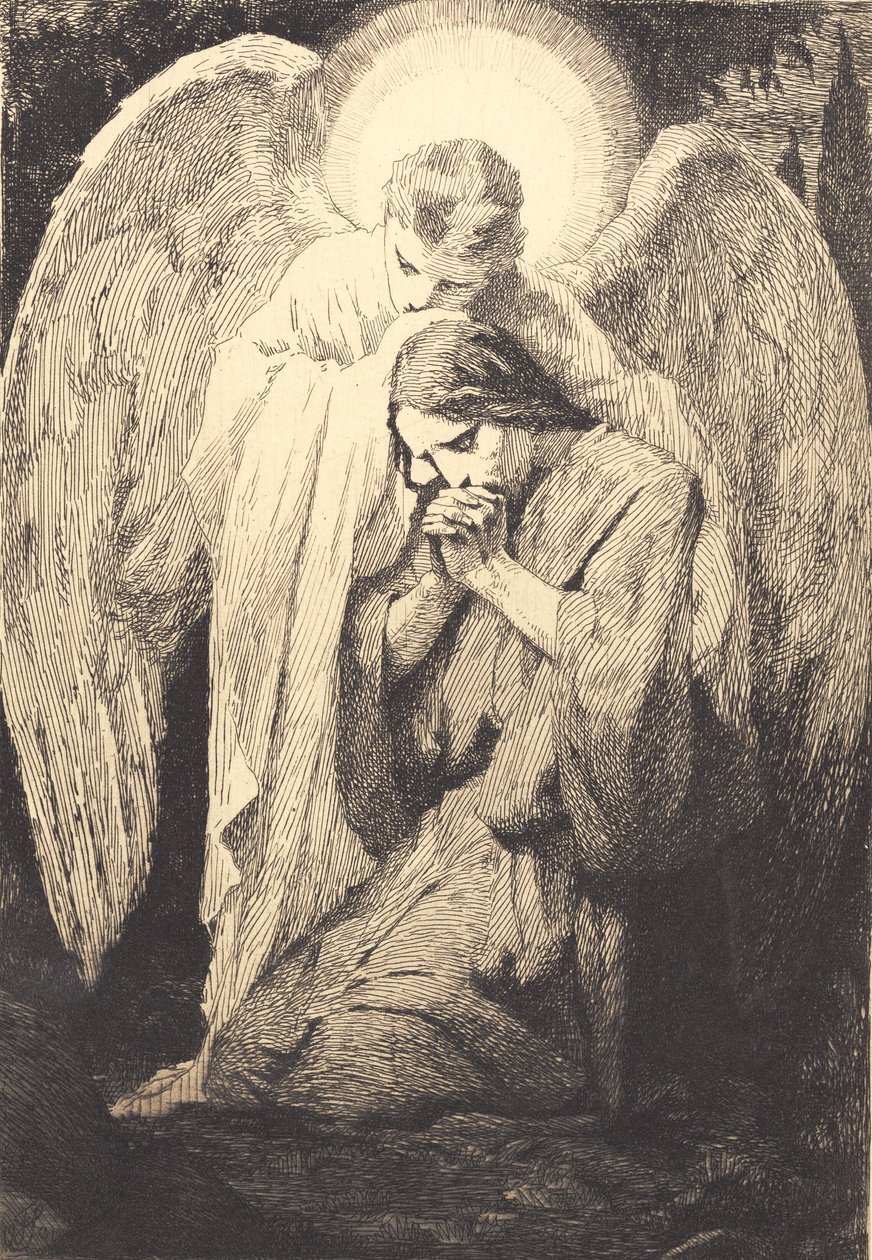Kristus v Getsemanech od Frans Schwartz