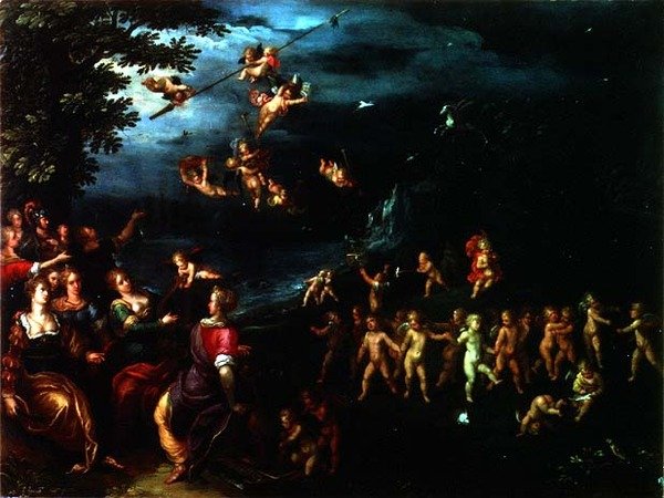 Alegorie génia od Frans the Elder Francken