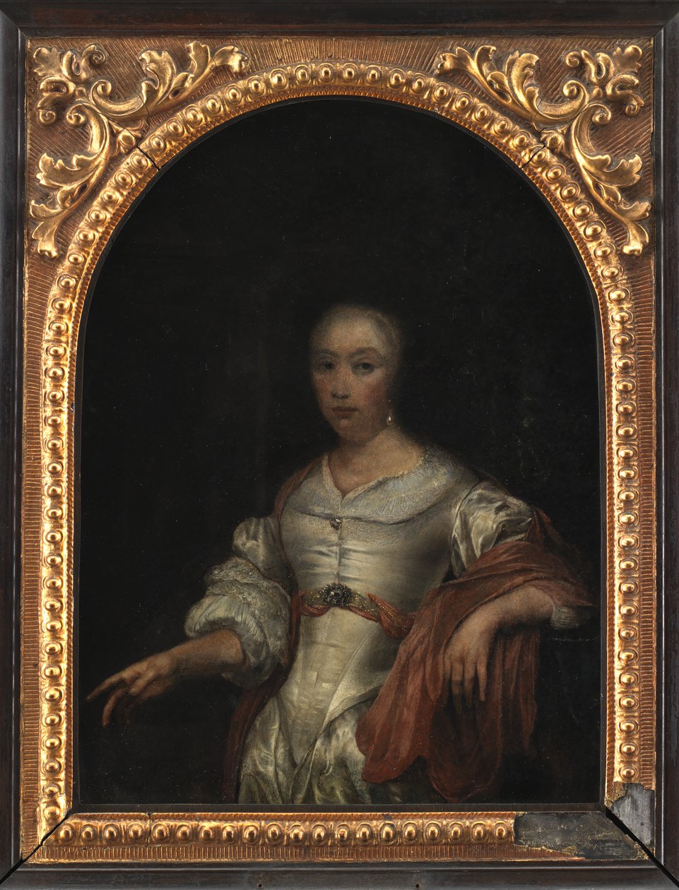 Portrét dámy od Frans van I Mieris