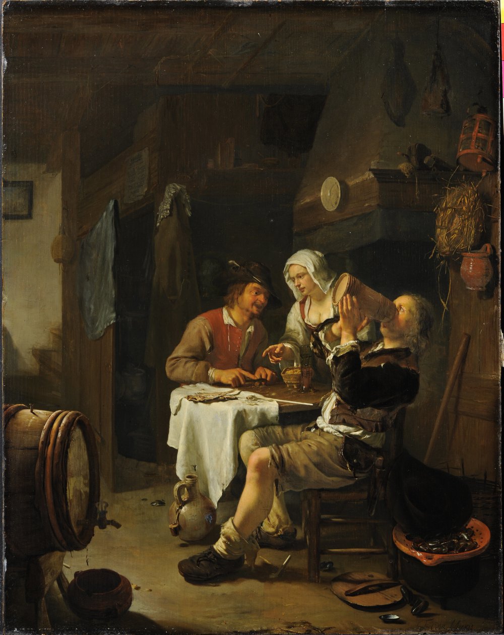 Hospodská scéna od Frans van Mieris the Elder